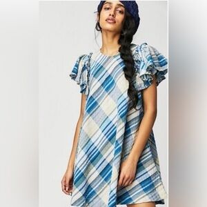 Free People Yara Madris mini dress NWOT